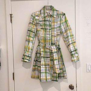 Burberry slicker raincoat